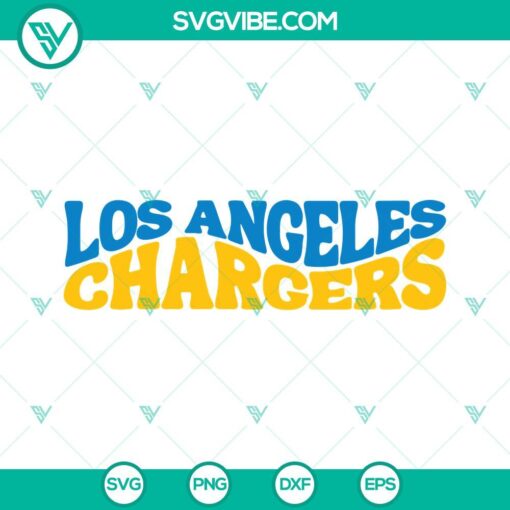 los angeles chargers football svg png dxf eps cut files 6 mockup