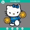 Cartoons, Sports, SVG Files, Kansas City Chiefs Hello Kitty Cheerleader SVG 13