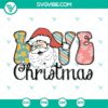 Christmas Santa Claus SVG images for Cricut crafting, featuring LOVE typography, in PNG, DXF, and EPS formats.