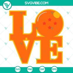 Anime, SVG Files, Valentine's Day, Love Dragon Ball SVG File, Love SVG File, 21