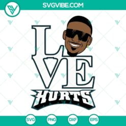 Football, Sports, SVG Files, Hurts So Good SVG Images, Jalen Hurts Fan SVG File 3