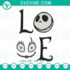 Jack and Sally embroidery designs, Nightmare Before Christmas love pattern, ideal for crafting and stitching projects.