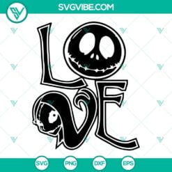 Movies, Valentine's Day, SVG Files, Love Jack And Sally SVG Image, Couple Funny 2