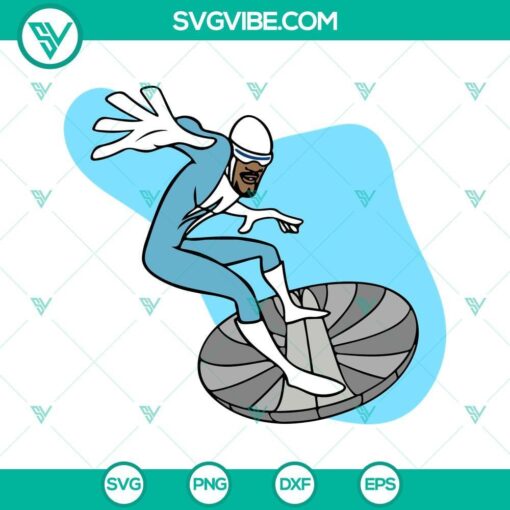 lucius best frozone svg the incredibles character svg png dxf eps cut files 7 mockup