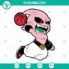 Luffy Skull Basketball and Dragon Ball SVG Files for Cricut, PNG, DXF, EPS - Anime-inspired digital designs perfect for crafting projects.