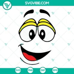 m and m svg bundle m m faces svg m and m svg png dxf eps cut files 3 mockup