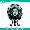 Madame Leota SVG files inspired by The Haunted Mansion for Disney movie Halloween crafts.