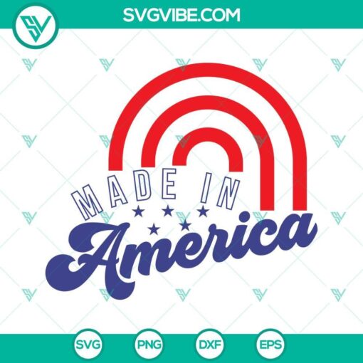 made in america svg 4th of july svg independence day svg fourth of july svg usa patriotic svg png dxf eps 7 mockup