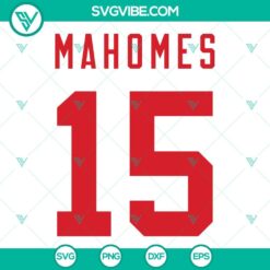 mahomes svg bundle patrick mahomes svg kansas city svg mahomes 15 svg chiefs svg 4 mockup