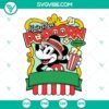 Main Street Popcorn Company SVG featuring Mickey Disney World Popcorn design, ideal for crafting projects and Disney enthusiasts.