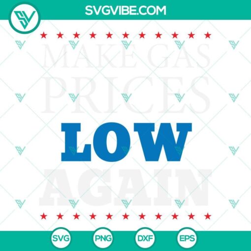 make gas prices low again svg png dxf eps cut files for cricut silhouette 2 mockup