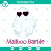 Maliboo Barbie Ghost Halloween SVG PNG DXF EPS files for spooky Barbie themed projects.
