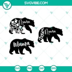 Family, Mom, Mothers Day, SVG Files, Mama Bear Svg Bundle, Mama Bear Svg, Mama 10