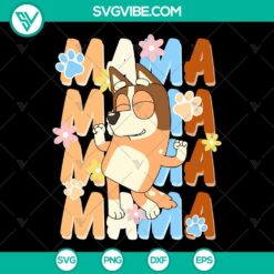 Cartoons, SVG Files, Bluey Dad And Mom SVG Download, Bandit Heeler SVG Image, 5