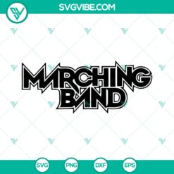 Marching Band SVG Images, Music SVG Images PNG DXF EPS Cricut Files