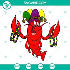 Mardi Gras, SVG Files, Mardi Gras Cajun Crawfish SVG Download, Crawfish SVG 3