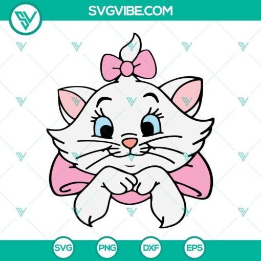 marie cat svg aristocats svg marie aristocats svg cat svg disney svg marie svg png dxf eps cricut 7 mockup