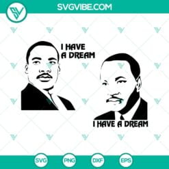 American, African American, SVG Files, Martin Luther King SVG Image Bundle, MLK 3