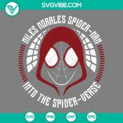 Movies, SVG Files, Spider Punk SVG Files, Spider Man Earth 138 SVG Images PNG 4