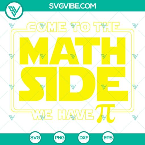 math pi day svg come to the math side we have pi svg png dxf eps mockup