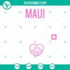 Maui Strong SVG design for Cricut - download DXF, PNG, EPS files. Bold and intricate island-inspired graphics in vibrant colors.