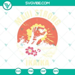 Maui Strong SVG Image, Pray for Maui SVG Files, Maui SVG Image PNG DXF EPS Files