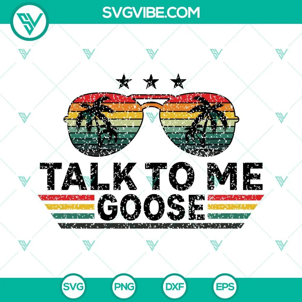 Movies, SVG Files, Maverick Talk To Me Goose SVG Download Bundle, Top Gun SVG 2