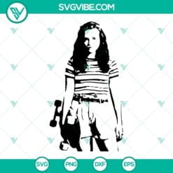 Movies, SVG Files, Max Mayfield Stranger Things SVG Images PNG DXF EPS Cut 2