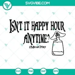 Trending, SVG Files, Isn’t It Happy Hour Anytime Mega Pint Svg, Johnny Depp 3