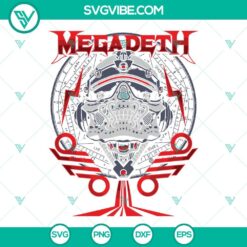Megadeth SVG Images, Megadeth Skull SVG Download PNG DXF EPS Cricut