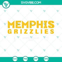 Basketball, Sports, SVG Files, Memphis Grizzlies Playoffs SVG Image, NBA 6