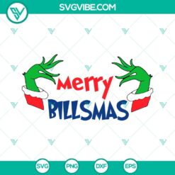 Christmas, SVG Files, Merry Billsmas SVG Files, Christmas Buffalo Bills SVG 2