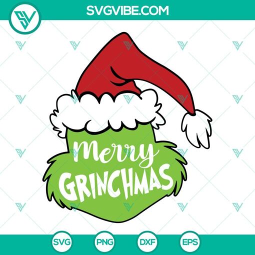 merry grinchmas svg grinch christmas svg grinchmas svg 4 mockup