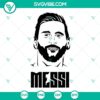 Lionel Messi SVG file with Argentina football design, soccer SVG for digital use.