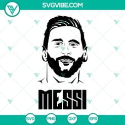 Football, Soccer, Sports, SVG Files, Messi SVG Images, Lionel Messi SVG File, 2