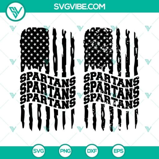 michigan state spartans american flag svg spartans football svg png dxf eps cut files 6 mockup