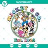 Vintage Mickey Mouse Easter Bunny SVG design, Mickey And Co Est 1928, perfect for Easter crafts, shirts, and decor.