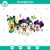 Disney, Mardi Gras, SVG Files, Mickey And Friends Mardi Gras SVG Files, Disney 14