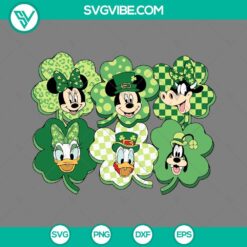 Disney, St Patrick's Day, SVG Files, Born Lucky SVG Files, Winnie The Pooh St 4