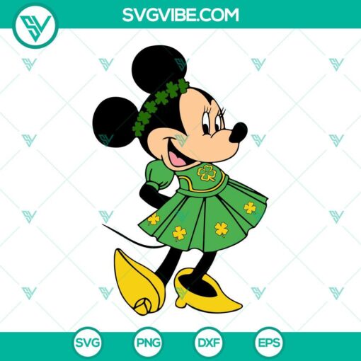 mickey and friends st patricks day svg bundle minnie svg donald svg disney st patricks day svg png dxf eps files 10 mockup 41