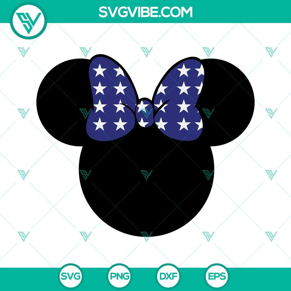 4th Of July, Disney, SVG Files, Mickey And Minnie 4th Of July SVG Images, 1