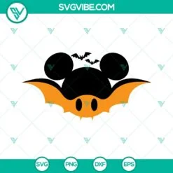 Disney, Halloween, SVG Files, Disney Halloween SVG Images, Mickey Halloween SVG 3