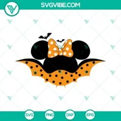 mickey and minnie bat ears halloween svg png dxf eps cut files 8 mockup