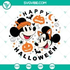 Disney, Halloween, SVG Files, Mickey Head Halloween 2022 SVG Images PNG DXF EPS 4