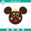 Christmas, Disney, SVG Files, Mickey Christmas Ball With Ornaments SVG Download 13