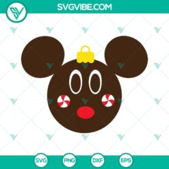 Christmas, Disney, SVG Files, Daisy Duck Gingerbread Hat Ears SVG Image, Disney 3