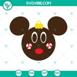 Christmas, Disney, SVG Files, Mickey Christmas Snacks SVG Download, Christmas 4