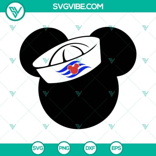 mickey cruise hat svg disney cruise line svg disney family cruise trip svg png dxf eps 1 mockup