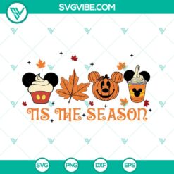 Disney, Fall, SVG Files, Mickey Fall Tis The Season SVG Download, Disney Hello 19