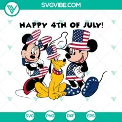 4th Of July, Disney, SVG Files, Happy 4th Of July Mickey Cotton Candy SVG File, 3